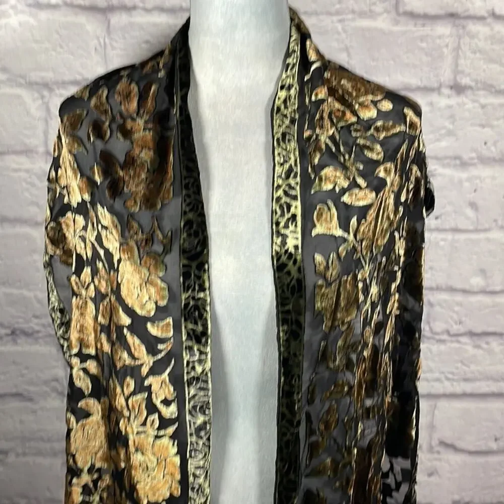Chelsey by Joseph silk burnout scarf